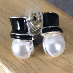 Snowman earrings